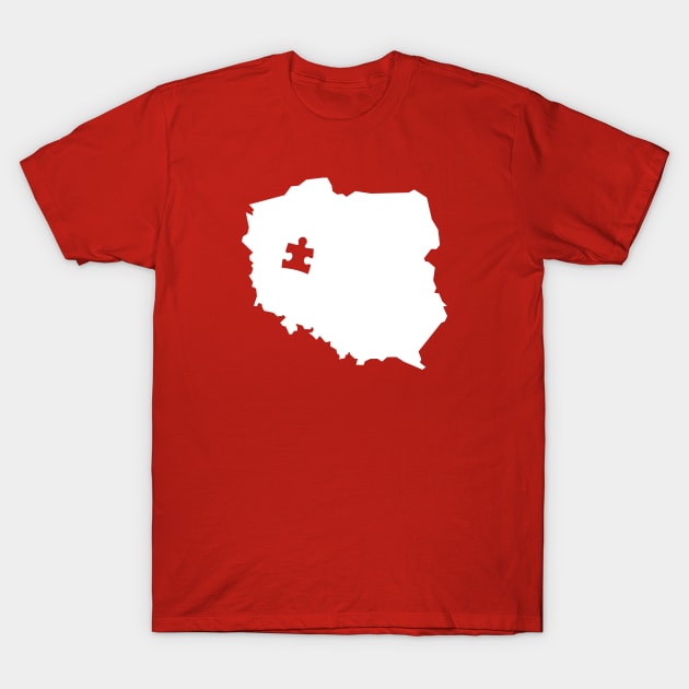 AUTISM POLAND T-Shirt by LILNAYSHUNZ